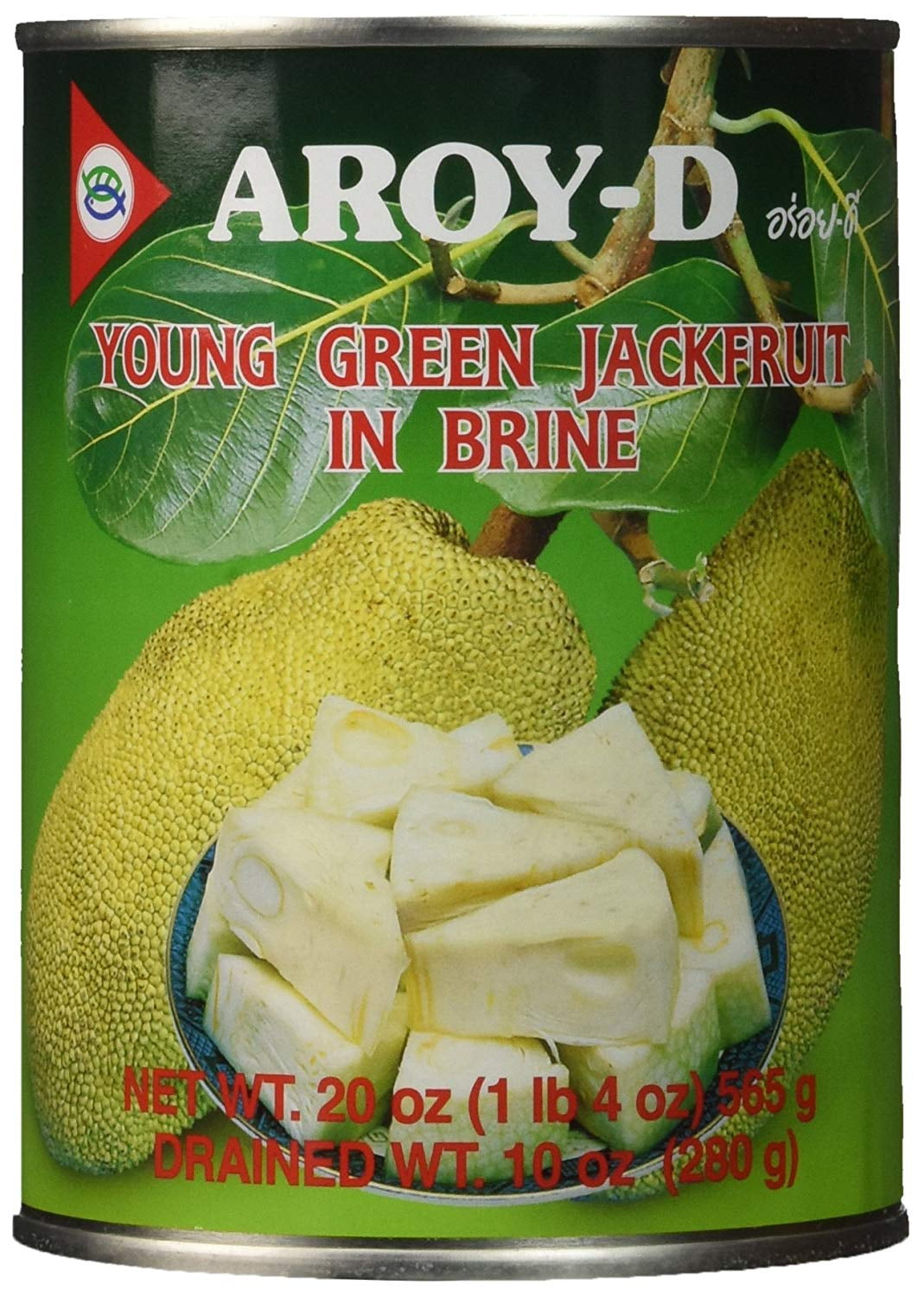 Aroy-D Young Green Jackfruit In Brine, 20 oz (6 Pack) - Walmart.com