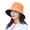 Orange, variant on Travelwnat Womens Sun Hats Outdoor Bucket Hat UV Fishing Hats Wide Brim Windproof Foldable Beach hat