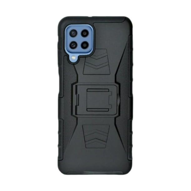 Funda Uso Rudo Con Anillo Magnético Para Oppo Reno 12 5G Azul Marino Más 2 Micas De Cristal