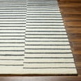 thumbnail image 3 of Hauteloom Gawel Wool Hallway, Kitchen Runner Rug - Contemporary - Bone, Gray, Charcoal - 2'6" x 8', 3 of 8