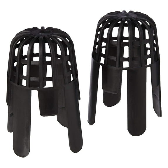 2X Gutter Outlet Guard Falling Leaf Gutter Filter Floor Drain Net Fits 68Mm Pipe