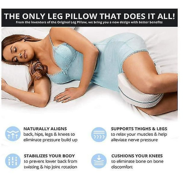 Knee contour clearance pillow