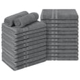 thumbnail image 3 of RIVERSIDE 24 Pack Salon Towel 16x26 Ultra Soft Absorbent Cotton Hand Towels for Salon and Spa - Gray, 3 of 8