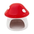 thumbnail image 4 of S SERENABLE Ceramic Hamster House Sturdy Cave for Chinchilla Dwarf Hamster Small Animals Red, 4 of 9