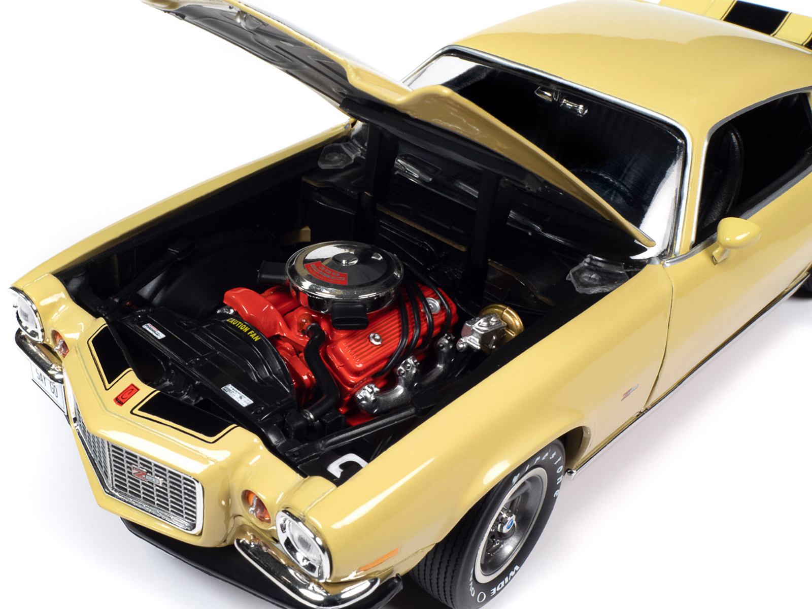 希少 オートワールド 1/18 1972 カマロ camaro クリームイエロー 希少 オートワールド 1/18 1972 カマロ camaro クリームイエロー
