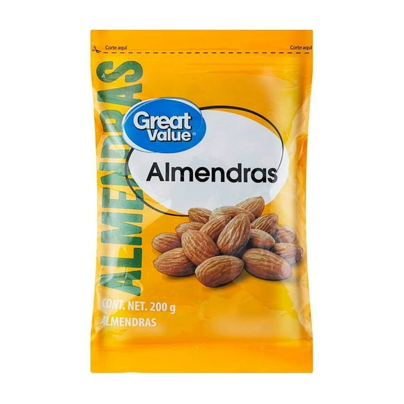 Almendras Great Value 200 g