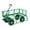 500 pounds | Green - Pantone 355C (HEX: #4CAF50), variant on Steel Garden Cart – Heavy Duty Outdoor Wagon with Removable Sides & Flexible Handle for Yard, Lawn & Garden