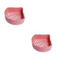 thumbnail image 2 of kurtrusly Multifunctional Hanging Shower Organiser – Rust-Proof And Stackable Storage Easy-to-Clean Shower Organiser No Drilling round pink 2Set, 2 of 6