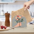 thumbnail image 2 of Yayeee Napkin Holder for Table Set of 2 Kitchen Paper Tissue Organization, Stars Flower, 2 of 8