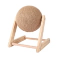 thumbnail image 2 of CBFFDC Cat Scratching Post Durable Sisal Rope Scratching Ball Toy Stable Safe Design for Kitten Paw Board Furniture Carpets Protector, 2 of 7