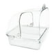 thumbnail image 3 of Caja de baño para pájaros, bañera colgante para pájaros, bañera para loros, ducha para pájaros Claro, 3 of 8