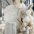 thumbnail image 1 of Eurteka Heaven Sent Decal - Baby Shower Decorations, Gender Reveal Party Balloon Arch Sign, Heaven Theme Birthday Party Supplies (Heaven Sent Decal Brown), 1 of 7