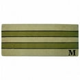 thumbnail image 1 of Nedia Home 9374745M 24 x 57 Po Pistaches Robustes Natte de Coco Monogrammée M, 1 of 1
