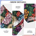 thumbnail image 6 of FORMRS Kids Pajama Pants with Pockets Size 9-10Y Boys Lounge Sleep Bottoms, Vibrant Flowers Pattern, 6 of 8