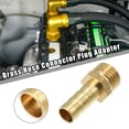 thumbnail image 2 of Unique Bargains 10 Set 8mm 1/4' BSP Male Thread Adapter Brass Hose Socket Compression Fittings with Clamps, 2 of 8