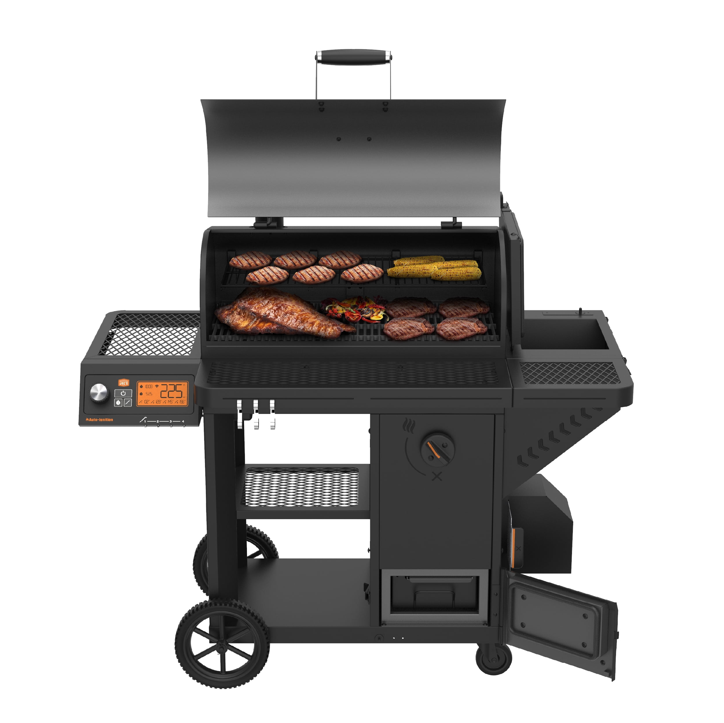 Oklahoma Joe’s® Tahoma® 900A DLX Auto-Feed Charcoal Smoker & Grill + Wi-Fi®