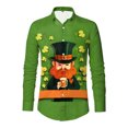 thumbnail image 3 of toraway Chemises pour Hommes Mode Décontractée Designer Chemise à Manches Longues Imprimée 3D Numérique m, 3 of 3