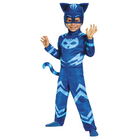 Morris Costumes Toddlers New Superhero PJs Catboy Classic Costume 4-6, Style DG17145L