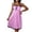 Pink, variant on Womens Satin Cami Nightdress with Built in Bras Lace Trim V Neck Spaghetti Strap Slip Dress Summer Nightgowns Soft Sleepwear