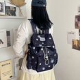 thumbnail image 4 of Nylon Buckle and Drawstring Backpack, One Size, 4 of 5