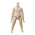 thumbnail image 2 of Figuras de acción de muñecas a escala 1/6, modelo de cuerpo masculino, accesorio de muñeca de juguete para cabeza de muñecas Color de piel CUTICAT Figura de acción, 2 of 8