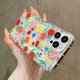 thumbnail image 4 of Funda de teléfono suave con patrón de frutas de verano para iPhone 11 12 13 14 15 16 Pro Max XR XS X 7 8 Plus SE2 Funda de silicona transparente a prueba de golpes, 4 of 5