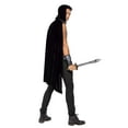 thumbnail image 2 of Roma Costume 6166 - 3PC Mens Dark Realm Warrior, Black/Grey, Large, 2 of 2