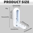 thumbnail image 3 of WHEANG Foldable Towel Hooks For Bathroom 2 Pack Wall Hooks For Hanging Coat Robe Purse Storage Solution For Bathroom Closet Entryway Pool And Kitchen, 3 of 5