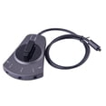 thumbnail image 3 of 3 Way In/Out Digital Toslink Audio Splitter Manual Switch Fiber Optic Cable,Black, 3 of 5