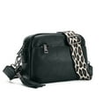 thumbnail image 1 of KL928 Ladies Soft Leather Purses Women Small Crossbody Shoulder Bag with Leopard Wide Strap, 1 of 7