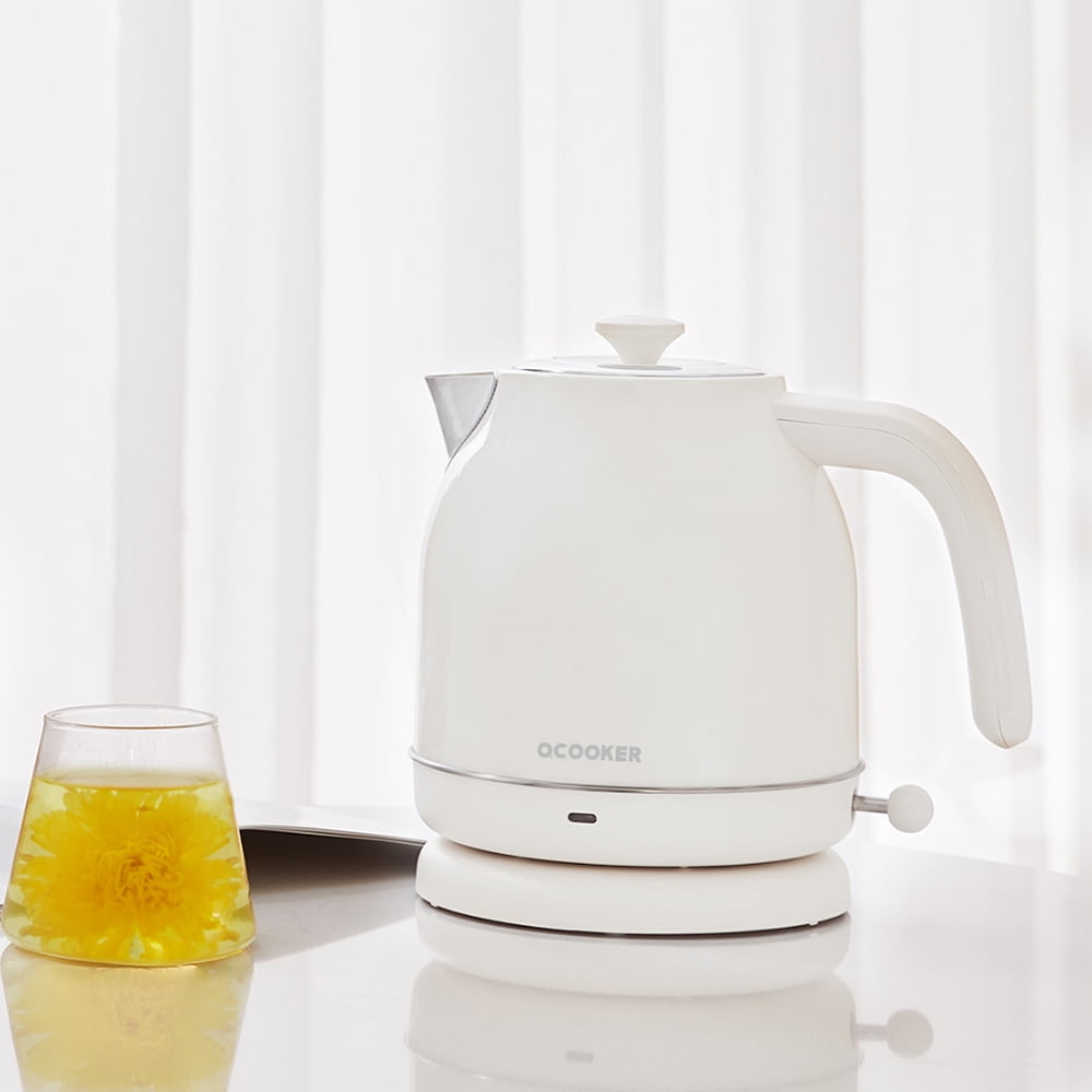 Ocooker Retro Electric Kettle Stainless Steel Water Kettle With Watch Thermometer Display 1 7l 1800w Walmart Com Walmart Com