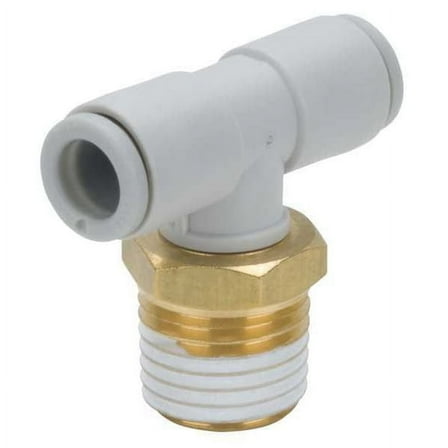 Smc Male Branch Tee,12mm,TubexMale BSPT KQ2T12-04AS