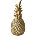 thumbnail image 1 of Adorno moderno de resina con forma de piña de Rawiri, decoración para el hogar, oficina, boda (pequeño dorado), 1 of 6
