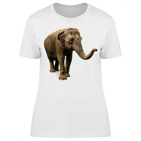 Adorable Indian Elephant T-Shirt Women -Image by Shutterstock, Female x-Large