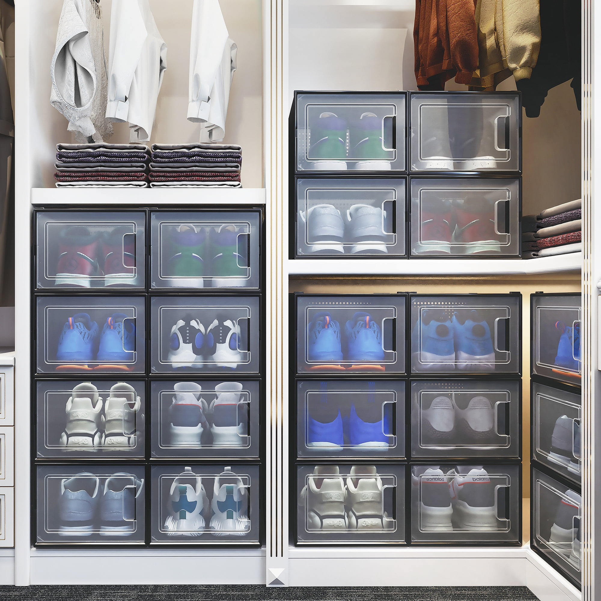 XL Shoe Storage Box - Holds 6-8no pairs of ladies shoes – Unique Walls