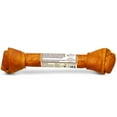 thumbnail image 2 of Pork Chomps Premium Rawhide-Free Roasted Pork Skin Knotted Dog Bone, 20 inch, Single Count, 2 of 7