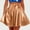 #591-Coffee, variant on Women's Elegant Pleated Skirt Nightclub Stage Performance Flared A-Line Solid Color Mid-Length Skirt - Blue, White, Coffee, Gray, Green, Yellow