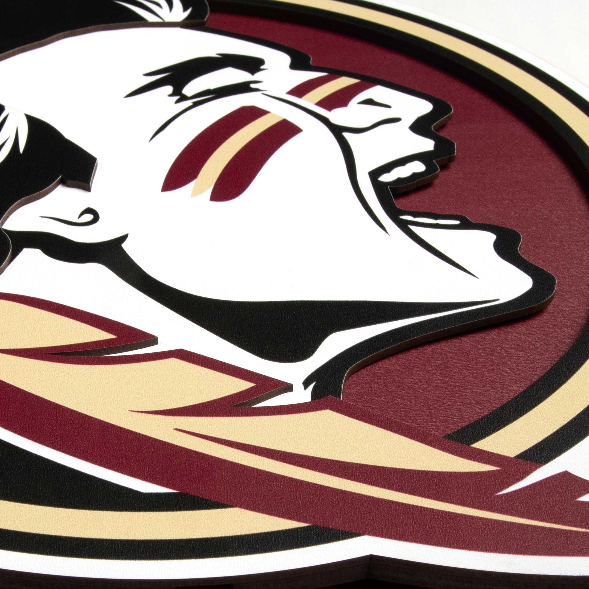 YouTheFan NCAA Florida State Seminoles 3DX Die Cut Wall Art