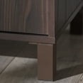 thumbnail image 4 of GDF Studio Provence 2-Shelf Faux Wood Cabinet, Walnut, 4 of 8