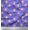 Medium Purple, variant on Soimoi Cotton Duck Fabric Leaves & Aster Floral Print Fabric by Yard 42 Inch Wide