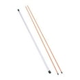 thumbnail image 2 of jinwen 2 Pieces Golf Alignment Sticks Alignment Rods for Full Swing Practice Aiming Orange, 2 of 9