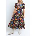 thumbnail image 4 of a.Jesdani Floral Maxi Dress: Graceful Flair, Every Move, 4 of 8