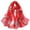 Red, variant on pxiakgy scarfs for women fashion women roses printing long soft wrap scarf silk shawl scarves red   one size