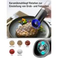 thumbnail image 4 of electric salt and pepper grinder with gravity, rechargeable, 4 of 5