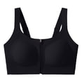 thumbnail image 3 of SPZTSX Sports Bras for Women Front Zipper Easy On Wireless High Support Seamless Post Surgery Workout Yoga Bra, 3 of 4