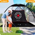 thumbnail image 4 of golf Practice Net golf Net for Backyard golf Nets for Indoor Use Driving Range Net golf Hitting Nets 12X7X66FT Home Driving Range golf Equipment with Target and carry Bag, 4 of 4