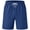 Royal blue, variant on Men's Swim Trunks Quick Dry Beach Shorts with Zipper Pockets and Mesh Lining Army Green 34