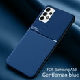 thumbnail image 1 of Jiahe Cover Slim Fit for Samsung Galaxy A53 5G Case, Luxury Elegant Ultra Slim Lightweight with Magnetic Matte Shockproof Non-Slip Soft Grip Flexible Protective Case,Blue, 1 of 6