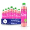 bubly burst Sparkling Water Beverage, Watermelon Lime, 16.9 fl oz Bottles (12 Pack)