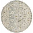 thumbnail image 2 of Hauteloom Annie Living Room, Bedroom Area Rug - Traditional - Taupe, Dusty Sage, Off White - 7'10" Round, 2 of 16